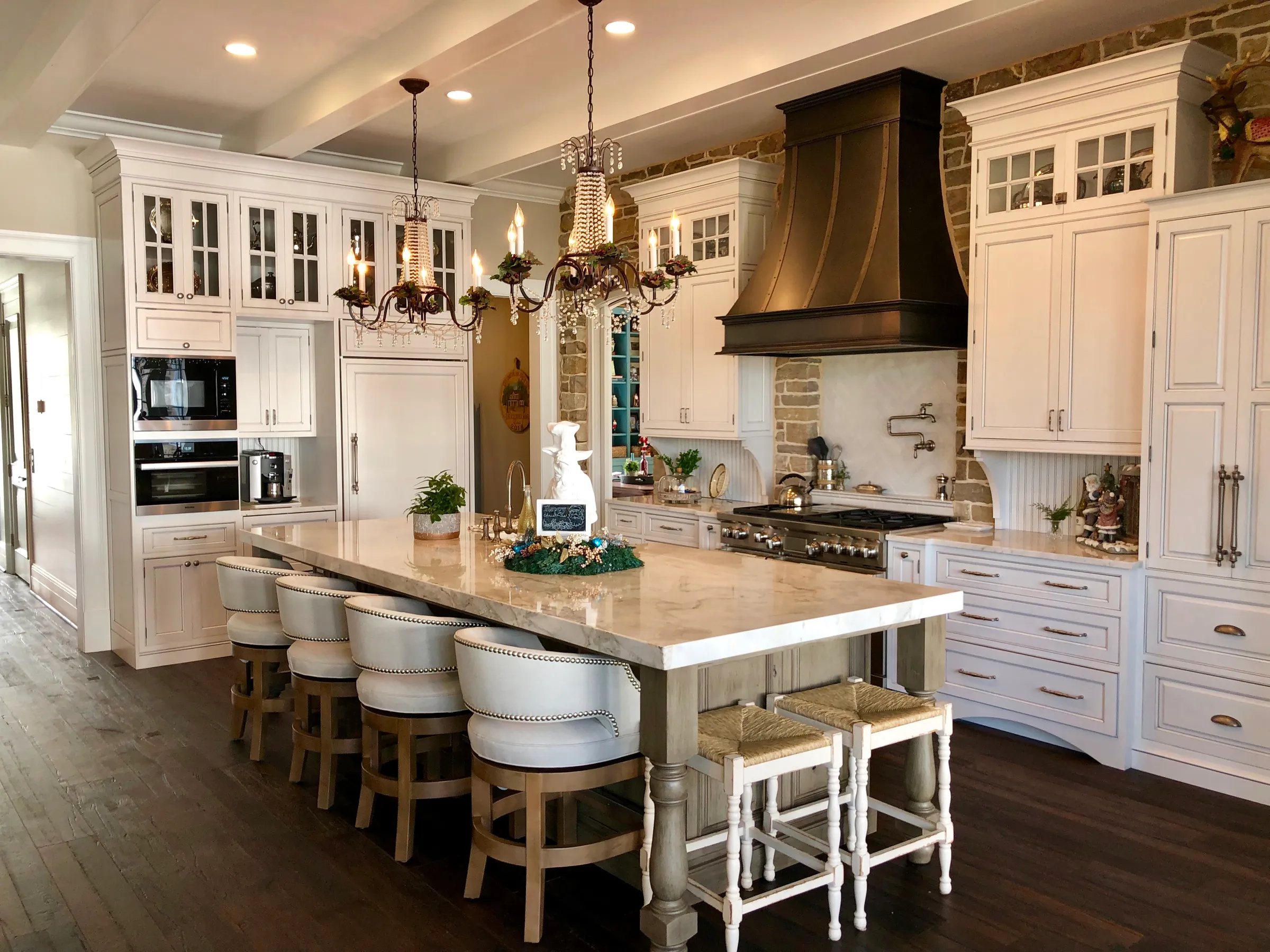 Kitchen with Custom Cabinets