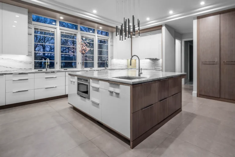 Kitchen with Custom Cabinets