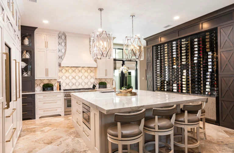 Kitchen with Custom Cabinets
