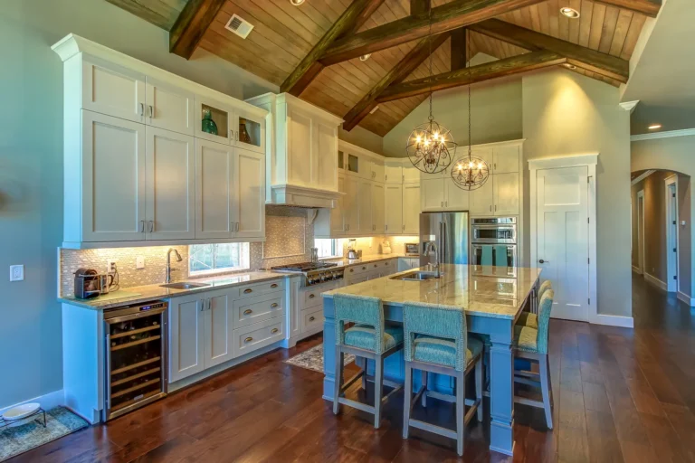 Beautiful Kitchen with Custom or Semi-Custom Cabinetry