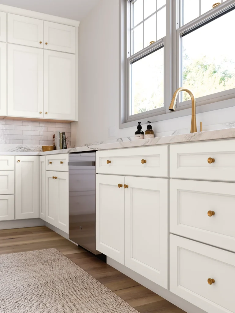Beautiful Kitchen with Custom or Semi-Custom Cabinetry
