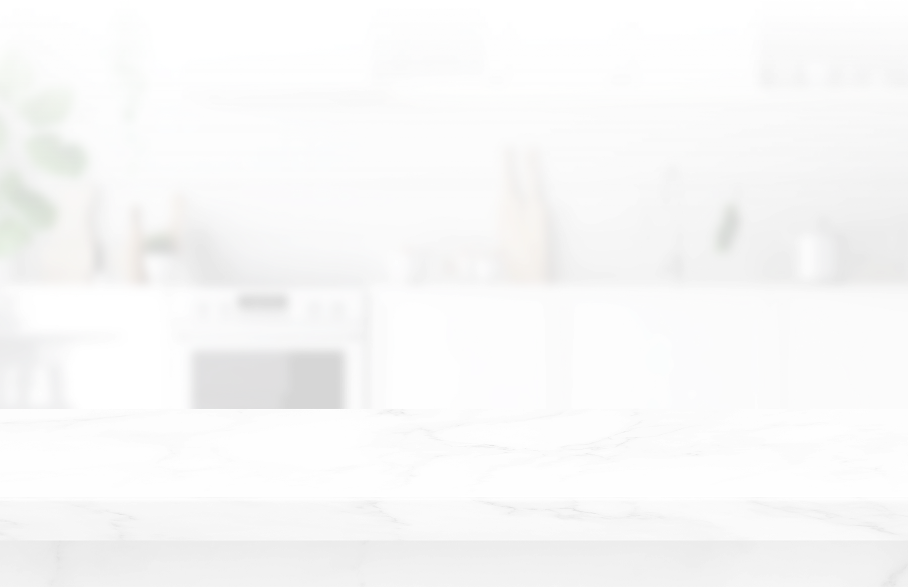 Countertop with light transparency